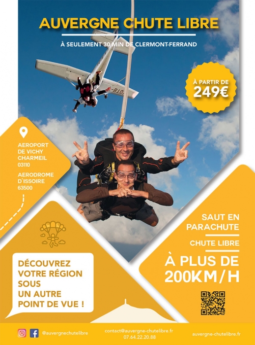 flyer-auvergne-chutelibre Auvergne-saut-en-parachute-clermont-ferrand